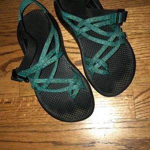 Blue women’s chacos